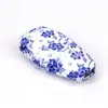 Venta al por mayor puntual para Ford Mondeo juego de 3 llaves inteligentes nuevo estuche de llave de coche de porcelana azul y blanca silicona