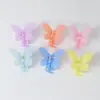 Pinza de Plástico para el Cabello con Forma de Mariposa, Pasador Elegante y con Estilo para Recoger la Mitad del Cabello en la Parte Trasera de la Cabeza, Pinza de Garra para el Cabello para la Ducha, Pasador de Cabello, Accesorio para el Cabello