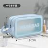 Bolsa de Cosméticos, Bolsa de Almacenamiento Portátil, Bolsa de Baño, Neceser de Gran Capacidad, Bolsa de Playa para Cosméticos de Viaje, Bolso Impermeable