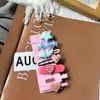 Versión Coreana Ins Tiktok Nuevo Pasador de Mariposa con Pedrería y Perlas Moda Simple Juego de 5 Piezas Pinza para el Cabello Set de Pinzas Laterales