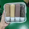 Set de botellas de viaje se puede usar tanto para rociar como para apretar, botellas vacías de silicona antideslizantes para artículos de tocador, juego completo de accesorios, portátil para viajar