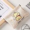 Bolsa para Gafas Papa Blanco y Negro Pooh Bolsa Portátil para Gafas Cierre Automático Bolsa para Cosméticos Bolsa Anti-Presión para Gafas Almacenamiento Equipaje de Mano