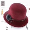Sombrero de Invierno para Mujer Pelo de Visón Imitación Sombrero de Cubo para Mujer Sombrero de Algodón Cálido de Invierno Sombrero de Madre Sombrero de Invierno