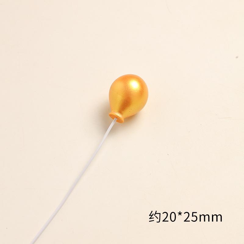 SKU-24-金色椭圆气球 一个