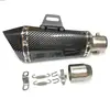 Adecuado para Kawasaki Zx6R10Rz900Z800 Yamaha R3R25R6 Tubo de Escape Trasero para Motocicleta Coche Deportivo