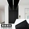 Película Metálica Cepillada Engrosada Autoadhesiva Papel Tapiz Decorativo para Puerta de Elevador Impermeable a Prueba de Humedad Pegatina para Renovación de Muebles Película que Cambia de Color Transfronterizo