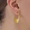 Pendientes Serie Estrella con Incrustación de Circonita, Textura Cepillada, Diseño de Estrella y Luna, Chapado en Cobre con Oro Real, Aguja de Plata 925, Pendientes Versátiles de Lujo Ligero