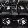 Alfombrillas Absorbentes de Cristal y Terciopelo para Coche con Estampado de Flores Decoración para Coche Resistentes al Desgaste y a la Suciedad Protección Fácil de Limpiar Alfombras para Pies