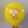 Globos de 12 pulgadas con temática de jungla, animalitos lindos impresos, Feliz Cumpleaños, Decoración para Fiesta Infantil, Globos de Arreglo