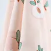 Tela de Punto para Bebé Clase A Algodón Lana de Algodón Estampada Ropa Interior para Gatear Ropa de Cama Tela para Bebé Lana de Algodón Tela de Doble Cara