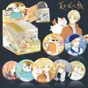 Merchandising Popular de Estrellas de Anime Insignias de Caja Sorpresa 75mm Hojalata Láser Doble Destello Artesanía Mixta Al por Mayor