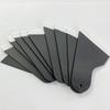Ferramenta Auxiliar para Protetor de Tela de Celular Raspador de Veludo Cartão de Empurrar para Película UV de Hidrogel TPU Tela Curva Remoção de Bolhas