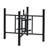 Pés de Mesa de Jantar, Estrutura de Mesa Redonda Grande, Suporte Dobrável de Pé de Mesa de Ferro, Estrutura de Mesa Telescópica Prática, Suporte Prático de Pé de Mesa