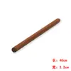 Fabricante de rodillo de ébano Rodillo de madera Madera maciza antiadherente palo para harina Herramienta de cocina para hornear