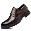 Zapatos de vestir para hombre, estilo nuevo, hechos de cuero genuino de grano superior, zapatos formales de cuero, diseño moderno con cordones, suela de espuma, zapatos de vestir para hombre, disponibles para envío directo
