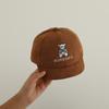 Gorra de Primavera y Otoño para Bebé Niño y Niña Coreana Color Sólido Combinable Sombrilla Estilo Occidental para Bebé Niños Gorra de Béisbol Moderna