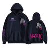 Suéter con capucha informal de moda de primavera para hombre y mujer con estampado periférico de Demon Slayer Ghost Blade de Anime