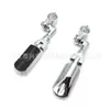 Reposapiés Traseros de Aleación de Aluminio, Pedales de Pie, Modificación Transfronteriza, Piezas de Modificación para Motocicleta, 32 mm
