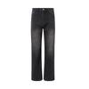 Nuevos Jeans Lavados de Fresno Retro Americano para Hombre Calle Alta Corte Limpio Moderno Recto Alto Holgado Pantalones Largos