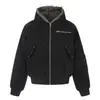 Yidao Vintage 2026 Invierno Nuevo Estilo Callejero Retro Engrosada Cálida Corta con Capucha Chaqueta Acolchada de Piel Sintética para Hombre