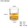Jingyuan Vidrio Vaso para Licores Copa de Vino Hogar Set de Licores Pequeño Set de Vino Dos Dos Lujo Ligero 100ml Un Vaso Aparato