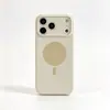 Aplicável para Capa de Celular de Silicone Líquido para iPhone 18 Pro Max com Anel Magnético, Capa Protetora de Cobertura Total com Furo Preciso para Apple 17