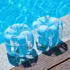 En Stock Mayorista Engrosado Inflable Macarrón Mangas de Agua Adulto Doble Airbag Flotador de Natación Anillo para Brazos Flotador Infantil Transfronterizo