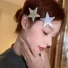 Pinza para el pelo plateada de estilo dulce y fresco versátil, pinza para flequillo lateral de estilo casual, accesorios para el pelo de lujo ligero diario, nuevos accesorios para el pelo femeninos