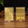Montanha Putuo Carta de Buda Estátuas do Bodhisattva Guanyin Maldição da Grande Misericórdia Carta de Cobre Carta Amuleto da Paz Plástico Encapsulado Portátil Carta Venda por Atacado