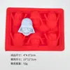 Molde de Hielo de Silicona Star Wars Molde para Pudín de Chocolate Star Wars Juego de 8 Piezas Molde