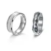 Anillos Populares Europeos y Americanos para Parejas de Amazon, Anillos Giratorios de Acero de Titanio para Aliviar el Estrés, Venta al por Mayor de Fábrica de Joyería