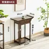 Nova Mesa Console de Entrada Estilo Chinês, Mesa Lateral Moderna Minimalista para Sala de Estar, Armário Console de Entrada Inspirado em Zen, Mesa Estreita de Oferta para Entrada