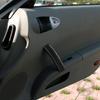 Tira decorativa para manija de puerta de coche Nissan 350z, modificación interior, accesorios de fibra de carbono roja
