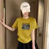Loja Física Shisanxing de Guangzhou Fonte Camiseta de Algodão 220 Fios para Mulheres, Top de Manga Curta Direto da Fábrica, Fornecimento Exclusivo da Segunda Remessa de Verão