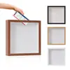 Douyin Moldura de Foto com Espaço para Guardar Ingressos de Show Vazados de 3cm Moldura de Foto para Guardar Passagens de Avião de Atrações Turísticas