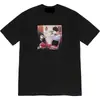 Camiseta Malcolm X 25Ss Marca Trendy Europea y Americana Foto de Personaje Camiseta de Manga Corta Algodón Puro para Hombre y Mujer Manga Media Pareja