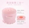Brocha de belleza de silicona brocha de maquillaje al por mayor brocha limpiadora de pelo suave brocha limpiadora de poros borla para polvo huevo para lavar brocha para mascarilla personalizada