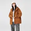 Chaqueta de Trabajo Estilo Americano Nueva Primavera y Otoño 2026 para Hombre, Chaqueta Holgada de Moda para Adolescentes y Estudiantes, Cortavientos con Capucha