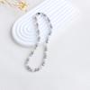 Collar de perlas vintage Shijia para mujer, collar para la clavícula de alta calidad, lujo ligero, igual que el de los influencers de la red, collar de cuentas de vidrio para mujer
