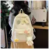 Mochila escolar para niñas, estudiantes de secundaria, estudiantes de preparatoria, simple y versátil para estudiantes universitarios, mochila versátil para niñas jóvenes, mochila tesoro para jóvenes