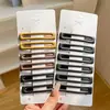 Presilha de Cabelo Exquisita com Franja Lateral Fosca para Mulheres, Acessório de Cabelo para Fios Soltos, Novo Modelo 2026, Grampo Reto, Presilha para Franja, Novo Produto