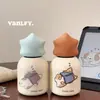Taza Térmica 2026 Estrella de Internet para Estudiantes, Linda y Portátil, Grado Alimenticio, Gama Alta, Anticaídas, Sencilla, Compacta y Portátil