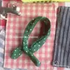 Tubibi Ropa de Muñeca Hecha en Casa Accesorios DIY para Ropa Bufanda Bufanda Estilo Japonés Lunares Elegante Cuello con Lazo