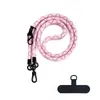 Goma para cordón de teléfono móvil de 10 mm de grosor, cuerda ajustable en diagonal, clip para teléfono móvil, cordón anti-pérdida, cordón para cuello