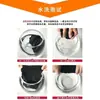 Fábrica de origen para exportación y conjunto de ropa interior térmica de vellón de doble cara transfronterizo para hombre, con cuello medio y tejido cepillado