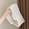 Zundu Rosa É Muito Macio ~ Roupa Íntima de Algodão para Bebê Feminina Cintura Média Macia Algodão Antibacteriano Gancho Estendido Calcinha Feminina