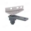 Bisagra de refrigerador congelador cerradura de puerta de congelador resorte de puerta bisagra de aleación de zinc accesorios bisagra de cierre de puerta de congelador