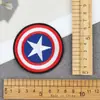 Cartoon Marvel Bordado Adesivo de Pano Computador Bordado Etiqueta Roupas Infantis Patch Zhang Zi Homem de Ferro Bordado Adesivo Atacado Atacado