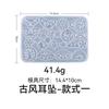 Molde Epoxi de Amazon para Punto Colgante Irregular Joyería Hueco Antiguo Aretes Largos Molde de Silicona