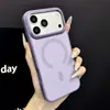 Adecuado para iPhone 18 Pro Max, funda de teléfono magnética con tacto de piel mate, cubierta protectora con marco de metal tipo armadura para Apple 17